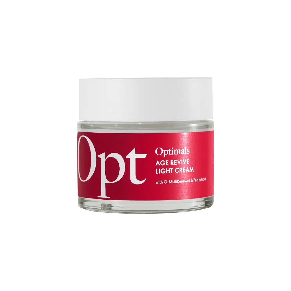 Лёгкий антивозрастной крем для лица Optimals